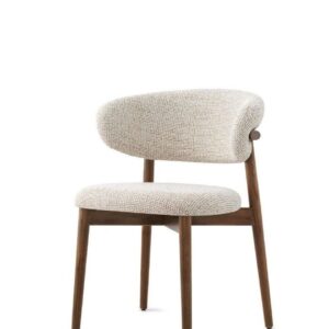Nordic Curve Upholstered Dining Chair
