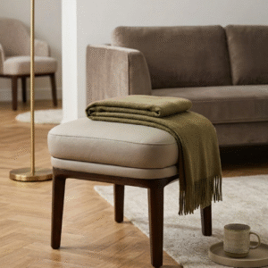 The Linear Muse Ottoman