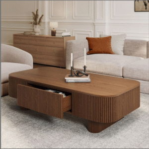 Aura Fluted Storage Coffee Table