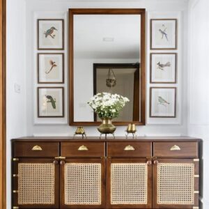 CaneCraft Console Cabinet
