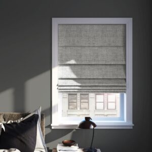 LinenFold Roman Curtain