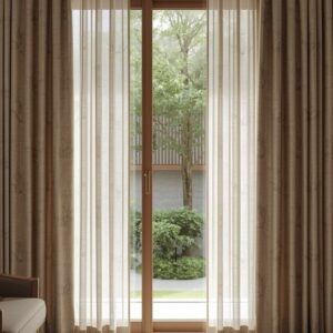Harmony Dual-Layer 3-Plate Curtain Set